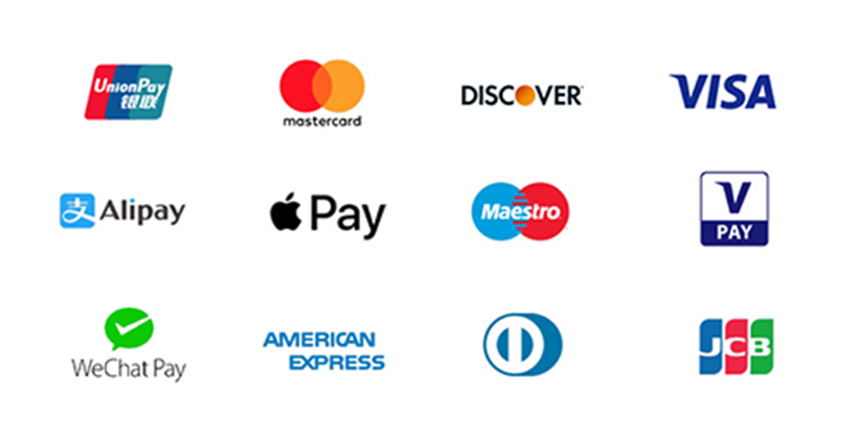 logos of various card issuer companies